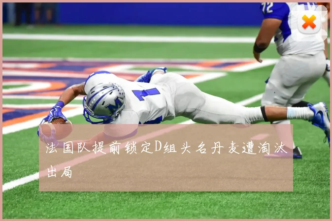 法国队提前锁定D组头名丹麦遭淘汰出局