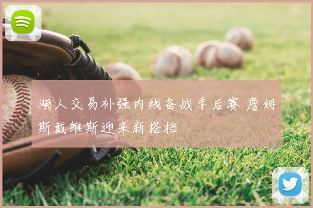 湖人交易补强内线备战季后赛 詹姆斯戴维斯迎来新搭档